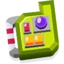 El icono del que encuentre las canicas.