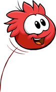 Red Puffle Bouncy