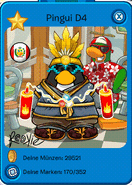 Pingui d4 playercard kermés 2014