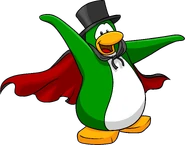 CPT 154 ringmaster.png (319 KB) As seen in issue 154 of the Club Penguin Times, along with the Magicians Cape