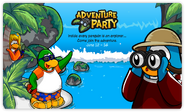 Adventure Party login screen 2