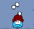 Bouncer with snowballs