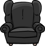 Plush Gray Chair