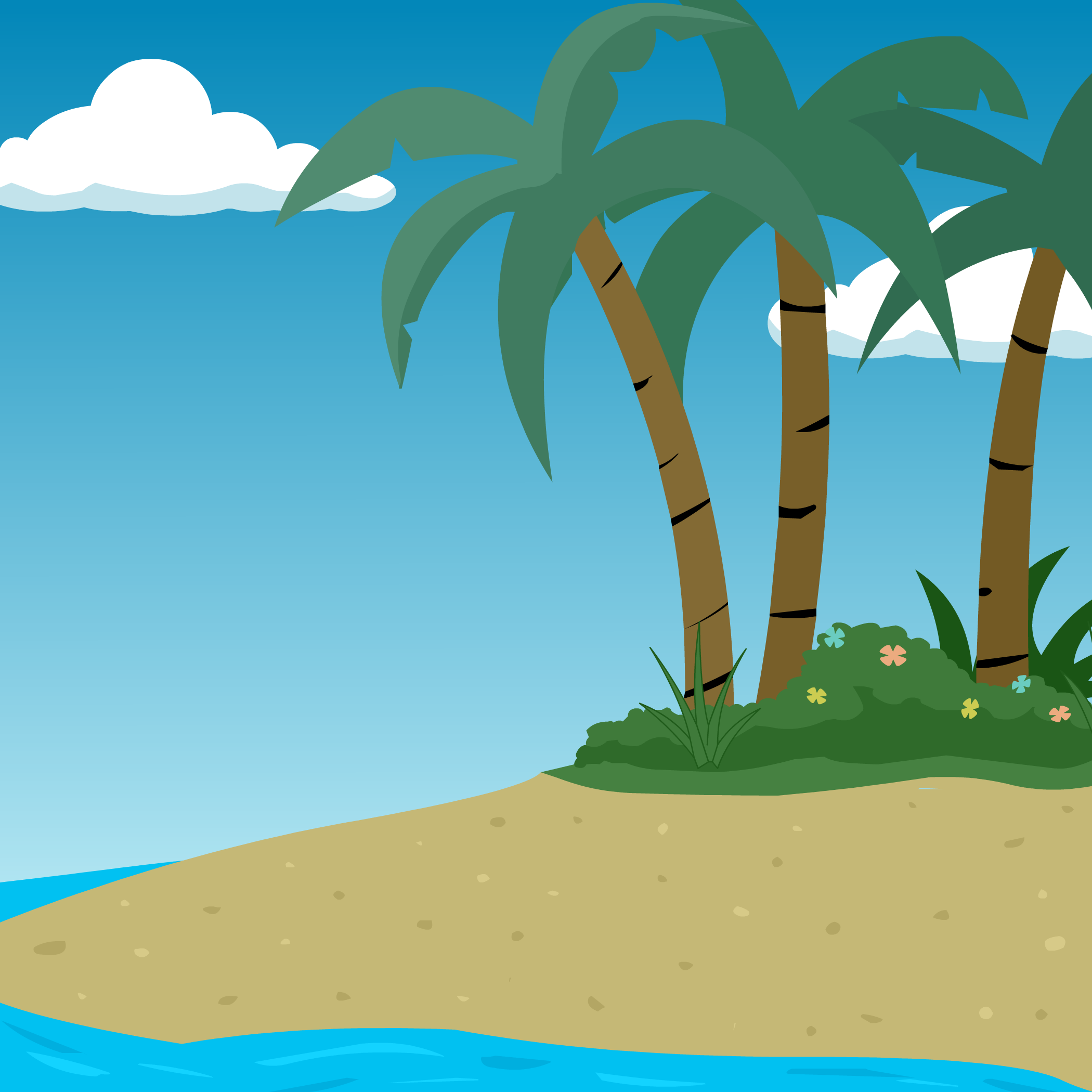 Beach Background | Club Penguin Wiki | Fandom