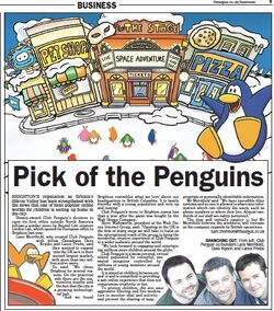 Club Penguin founder now helping students, News