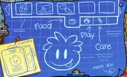 The blueprints for the interface, as seen in the Pet Shop Rebuild