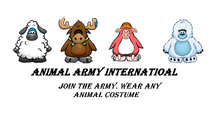 Animal Army Internatioan Poster