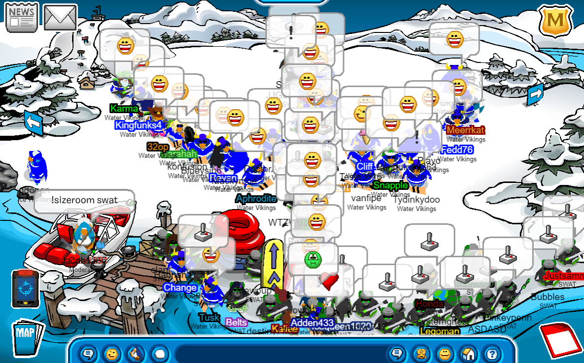 Legends  SWAT Army Of Club Penguin