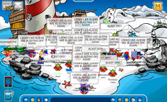 The Retirement of Sidie9 and Lunch Room  People's Imperial Confederation  of Club Penguin