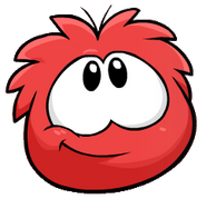 A Puffle, little creatures that can be bought as pets.