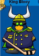 King Blooy's uniform