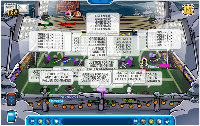 Legends  SWAT Army Of Club Penguin