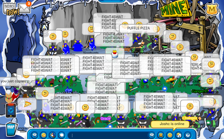 Legends  SWAT Army Of Club Penguin