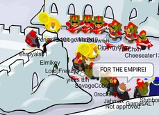 The UMADKE outnumbering the Romans during a war battle. December 7th, 2017.