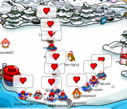 The Retirement of Sidie9 and Lunch Room  People's Imperial Confederation  of Club Penguin