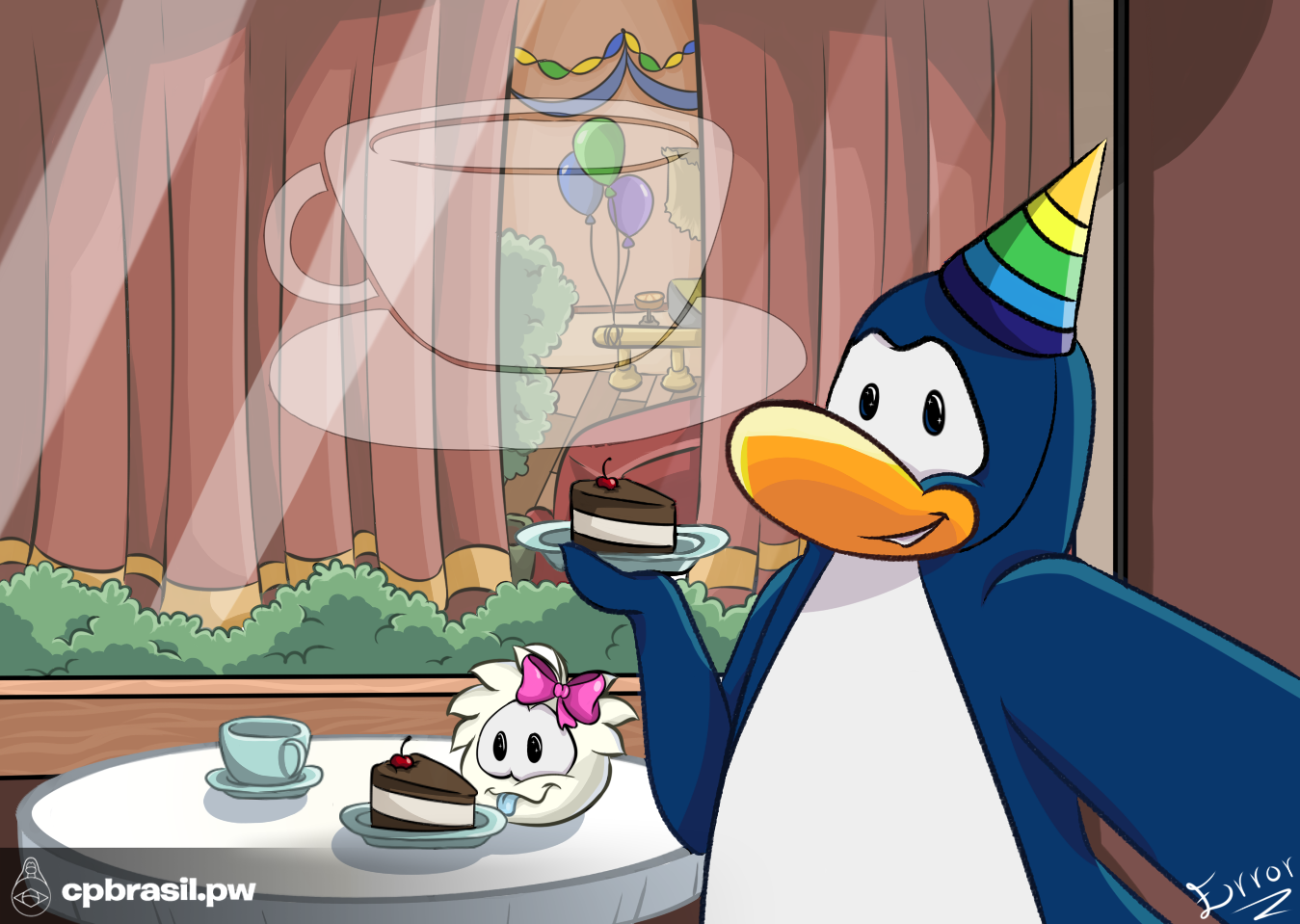 Penguin Cafe em Jogos na Internet