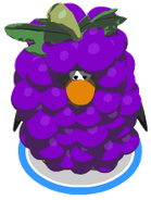 Grape Bunch Costume In Game