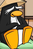  True Sensei on his seat