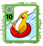 The most popular, Sled Racing Power Card.