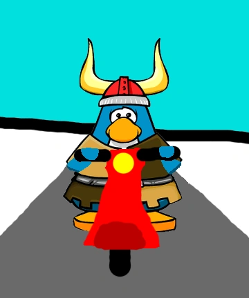 Jock on Scooter