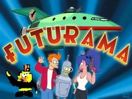 Futurama.jpg (28 KB) Tails with Fry,Leela,and Bender