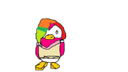 Awww! Katt when she was a chick