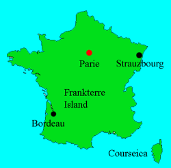 Location of Frankland