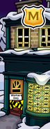 Outside the EPF during the Happy Holidays Celebration.