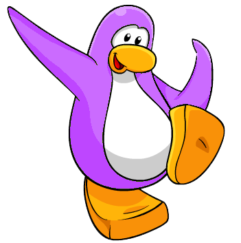 Purple Cloud Look 1 - Club Penguin Penguins Png - Free Transparent PNG  Download - PNGkey