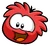 Red Puffle Pin