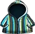 Blue Striped Raincoat