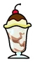 Ice Cream Sundae Pin