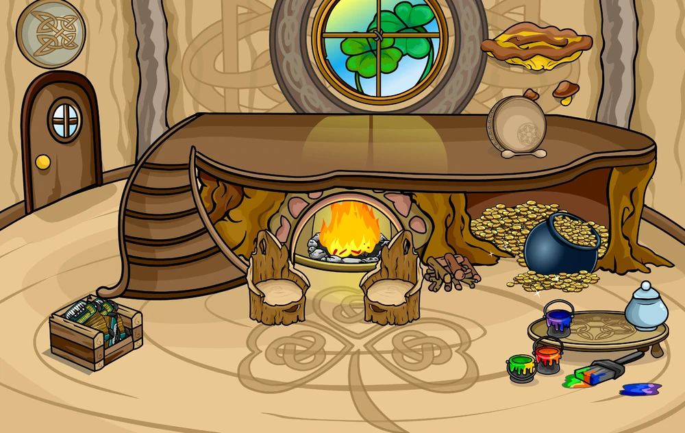 Leprechaun House Club Penguin Journey Wiki Fandom Leprechaun House Club Penguin Journey Wiki Fandom