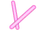 Pink Glow Sticks