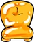 Orange Inflatable Chair