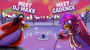 Announcement of DJ Maxx & Cadence visiting for Holiday Jam