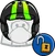 Neon Green Helmet