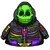 Neon Skeleton Hoodie