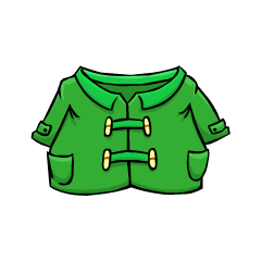 Green Duffle Coat | Club Penguin Journey Wiki | Fandom