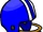 Blue Football Helmet