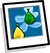Water Balloon Background Icon