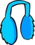 Blue Earmuffs