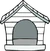 White Puffle House