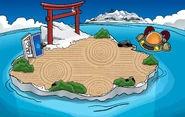 With the Penguin Nests Pin during the April Fools Party 2025