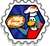 Pizza Chef Stamp