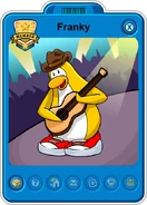 Franky's Player Card