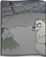 Herbert on the back of the Penguin Style July 2024