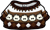 Brown Puffle Pullover