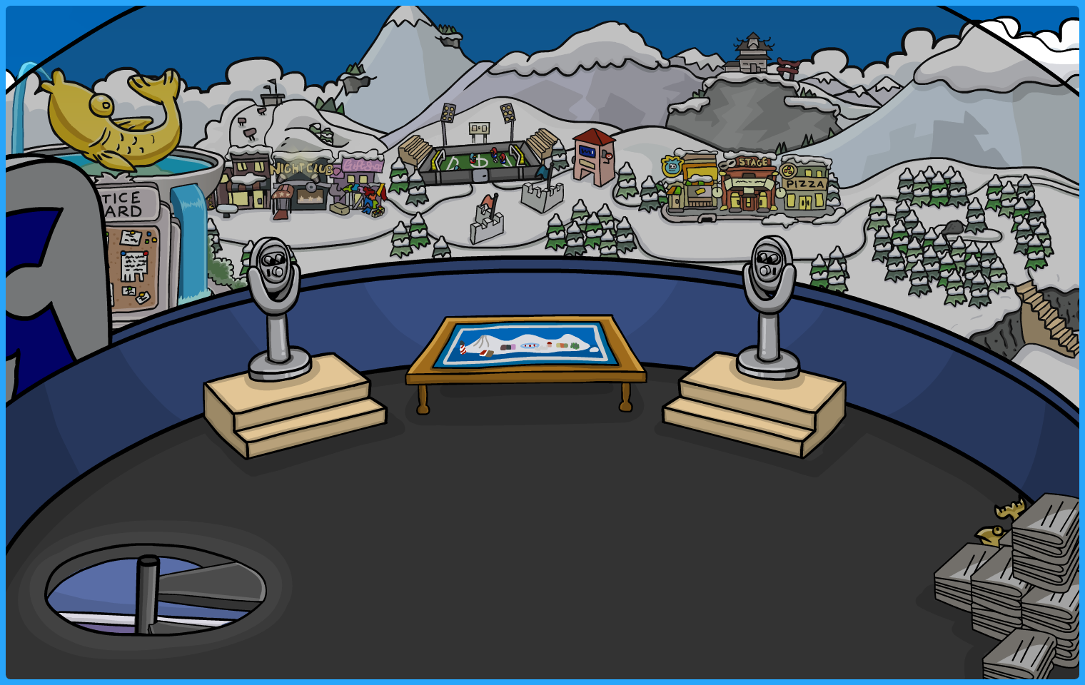 Party Rooms, Club Penguin Wiki