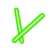 Green Glow Sticks